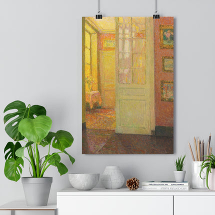 Interior, Window Light by Henri Le Sidaner Giclée Art Print