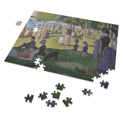 A Sunday on La Grande Jatte by Georges Seurat Puzzle (30, 110, 252, 500-Piece)