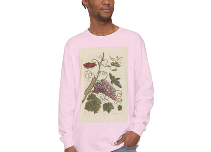Botanical Pl.49 by Maria Sibylla Garment-dyed Long Sleeve T-Shirt