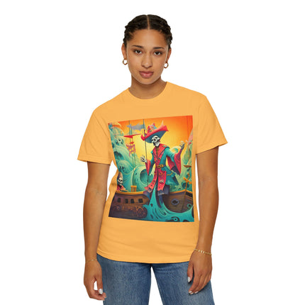 Skeleton Crew of the Misty Seas Unisex Garment-Dyed T-shirt