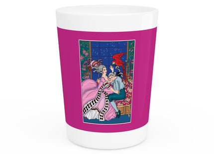 The Jealous Parrot by George Barbier Ceramic Shot Glass