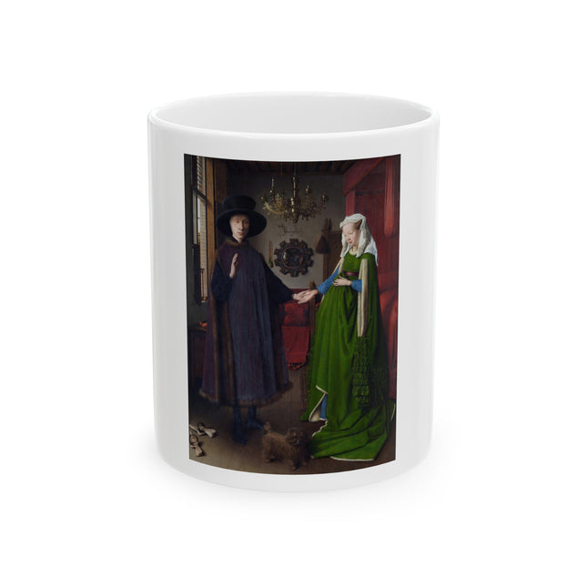 Arnolfini Portrait by Jan Van Eyck Ceramic Mug (11oz, 15oz)