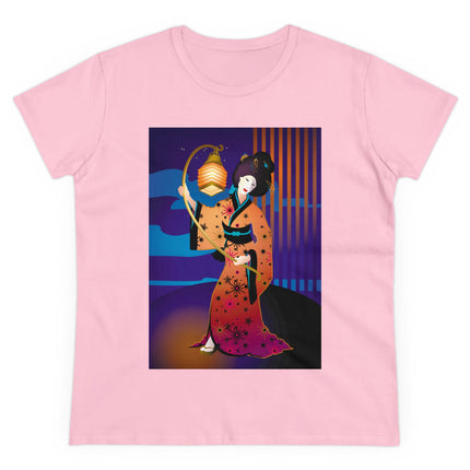 The Enchanting Geisha Women's Midweight Cotton Tee