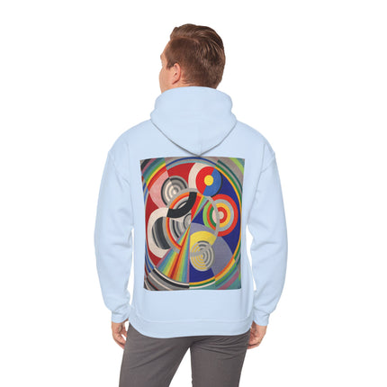 Rythme No. 1 by Robert Delaunay Heavy Blend™ Hooded Sweatshirt