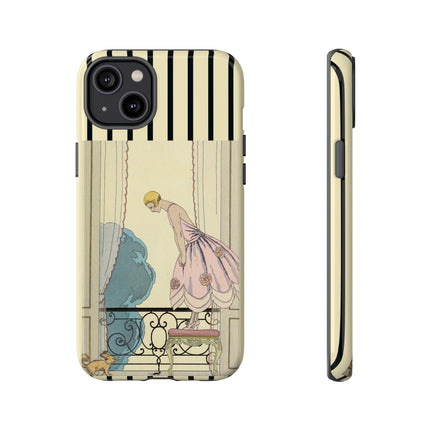 Falbalas et fanfreluches, La Souris by George Barbier Phone Cases
