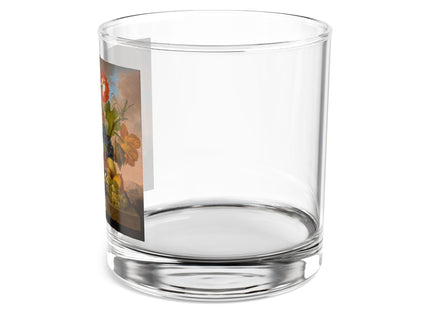 Floral Still Life by Franz Xaver Petter Rocks Glass, 10oz
