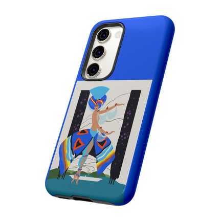 Exotic Dancer Phone Case – Vibrant Performance & Art Deco Flair