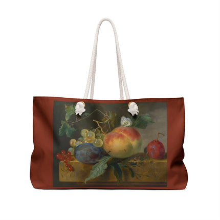 Fruit Still Life by Jan van Huysum Weekender Bag