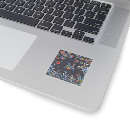 Rank Badge with Mandarin Kiss-Cut Stickers (4 Sizes)