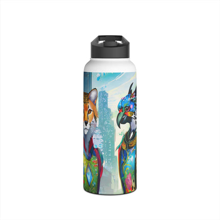 Cybernetic Duets Stainless Steel Water Bottle