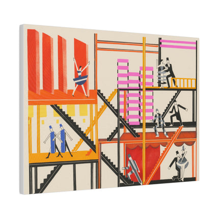 Maquettes de Théâtre IV – Cubist Futurist Stage Design by Alexandra Exter