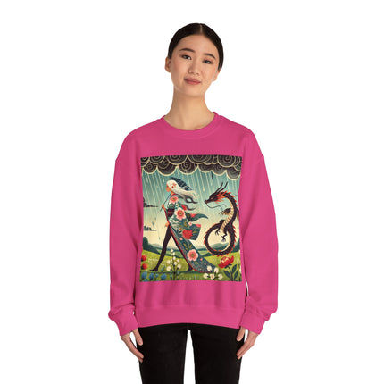 The Dragon Fairy’s Stride Heavy Blend™ Crewneck Sweatshirt