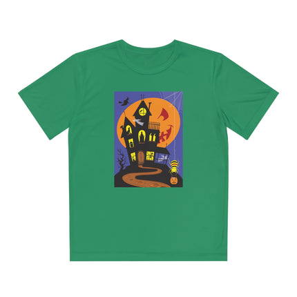 Halloween Night at the Haunted House Youth Competitor Tee