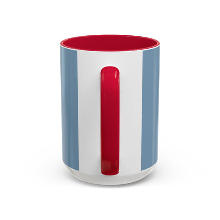🎁🌺 The Christmas Gift Garden Stroll Colorful Mug – Art Deco Holiday Fantasy