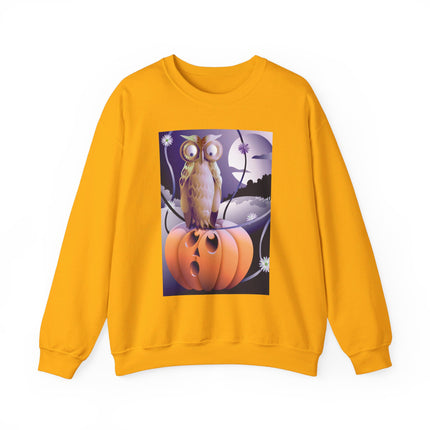 The Startled Pumpkin Unisex Heavy Blend™ Crewneck Sweatshirt