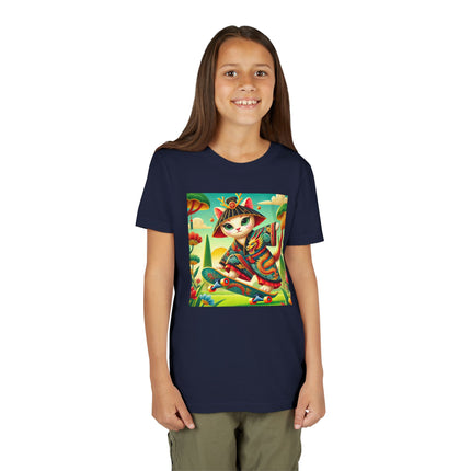 Dragon Dance on Wheels Youth Short Sleeve Tee