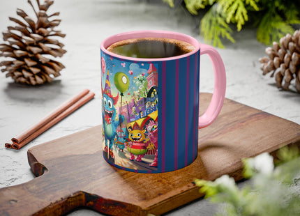 Monster Parade Madness Colorful Mugs (11oz, 15oz)