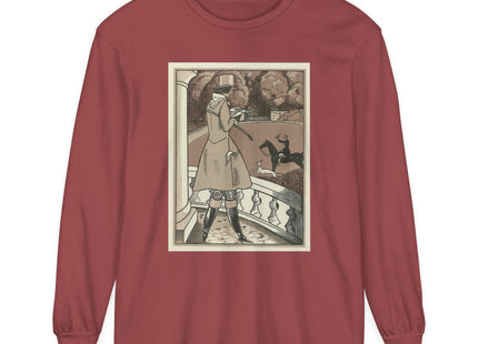 Amazone by Fernand Siméon Unisex Garment-dyed Long Sleeve T-Shirt