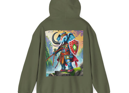 Cyberpunk Elephant – Heavy Blend™ Hooded Sweatshirt