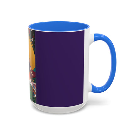 The Jewel Pavilion Colorful Mug (11oz, 15oz) – Royal Elegance, Peacock Beauty & Jewel-Toned Splendor