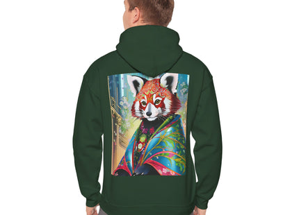 Cybernetic Red Panda – Heavy Blend™ Hooded Sweatshirt