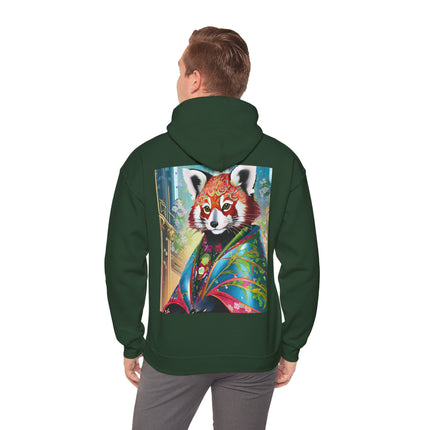 Cybernetic Red Panda – Heavy Blend™ Hooded Sweatshirt
