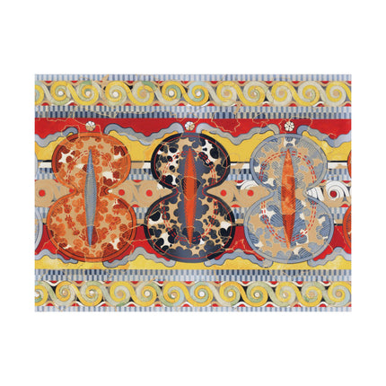 Reproduction of the Shield Frieze by Emile Gilliéron Premium Matte Horizontal Posters