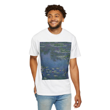 Water Lilies by Claude Monet Unisex Garment-Dyed T-shirt
