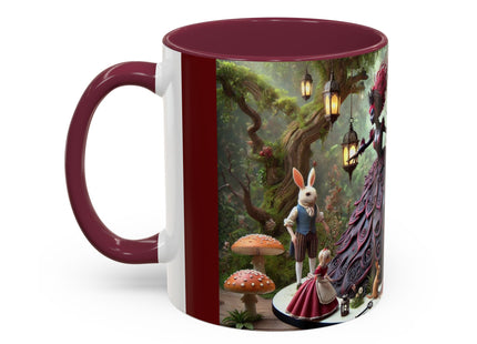Malice in Wonderland – Gothic Halloween Colorful Mugs (11oz, 15oz)
