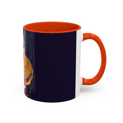 Moonlit Masquerade: The Fairy Queen's Ball Colorful Mug (11oz, 15oz) – Fairy Tale Elegance, Fantasy Charm & Enchanted Style