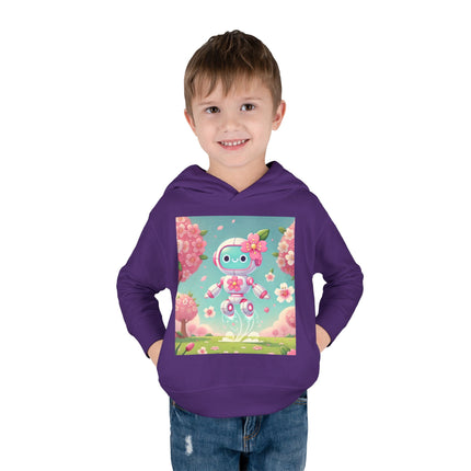 Sakura Sentinel Toddler Pullover Fleece Hoodie