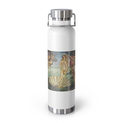 Birth of Venus by Sandro Botticelli Copper Vacuum Insulated Bottle, 22oz