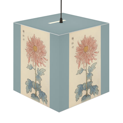 Keika Hyakugiku, Pl.15 by Keika Hasegawa Light Cube Lamp