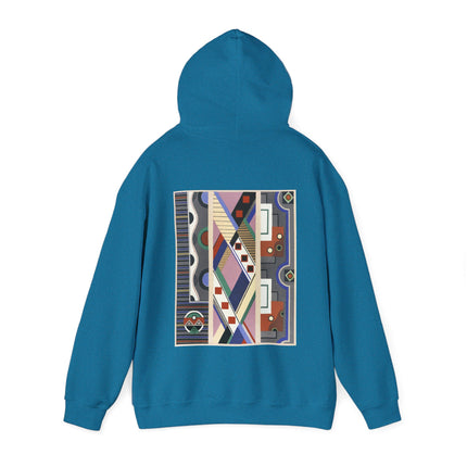 Collection decors et couleurs Pl.19 by Georges Valmier Heavy Blend™ Hooded Sweatshirt