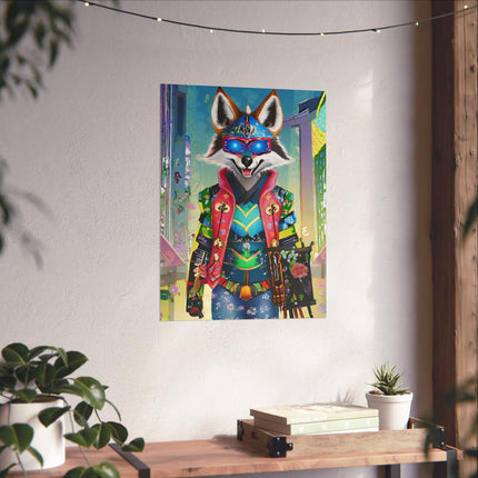 Cyber Hyena Fine Art Posters