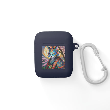 Cyberpunk Samurai AirPods Case Cover