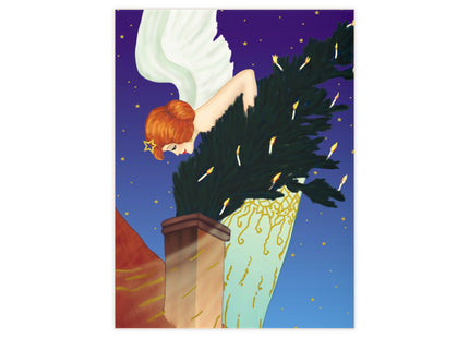 The Christmas Angel Ceramic Tile