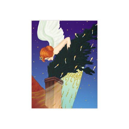 The Christmas Angel Ceramic Tile