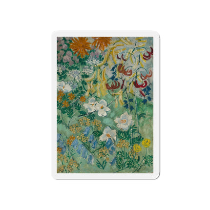 Flowers by August Babberger Die-Cut Magnets (5 Sizes)