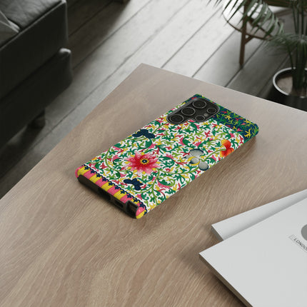 Colorful Floral Pattern by Owen Jones Phone Cases