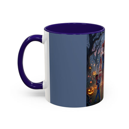 ♥️🎃 The Queen Of Hearts Halloween Masquerade Colorful Mug – Royal Halloween Fantasy