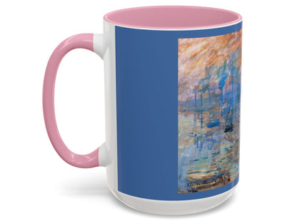 Sunrise by Claude Monet Colorful Mugs (11oz, 15oz)