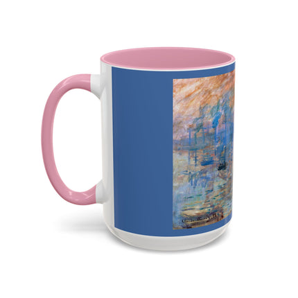 Sunrise by Claude Monet Colorful Mugs (11oz, 15oz)