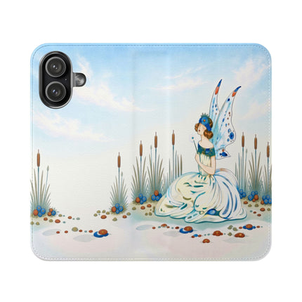 🧚🦋 The Jeweled Wing Fairy Flip Case – Art Deco Fairy Fantasy