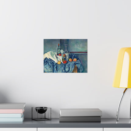 The Peppermint Bottle by Paul Cézanne Matte Horizontal Posters