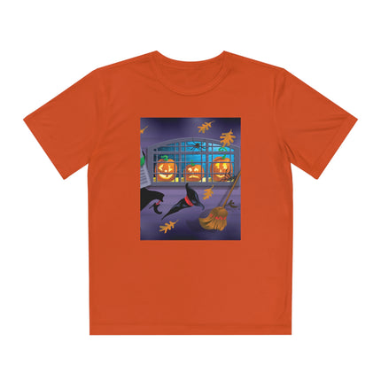 Whimsical Halloween Mischief Youth Competitor Tee
