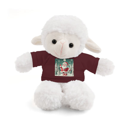 Santa's Joyful Night Stuffed Animals with Tee