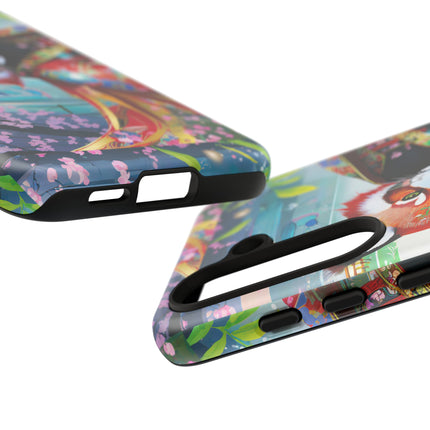 Cybernetic Red Panda Phone Cases