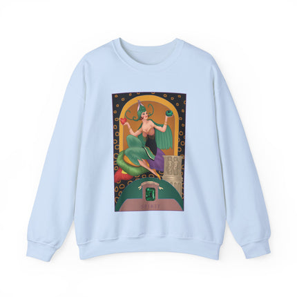 May & Emerald (from the Gem Series) by Sofia Chiostri Heavy Blend™ Crewneck Sweatshirt