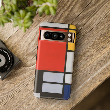 Composition with Red, Yellow, Blue, and Black by Piet Mondrian Phone Cases